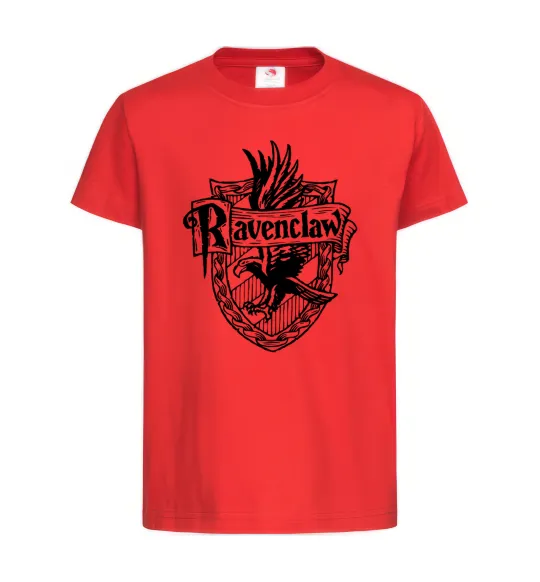 Детская футболка Ravenclaw logo Красный фото