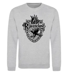 Свитшот Ravenclaw logo Серый меланж фото
