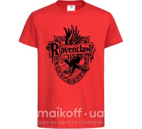 Детская футболка Ravenclaw logo Красный фото