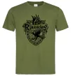 Мужская футболка Ravenclaw logo Оливковый фото