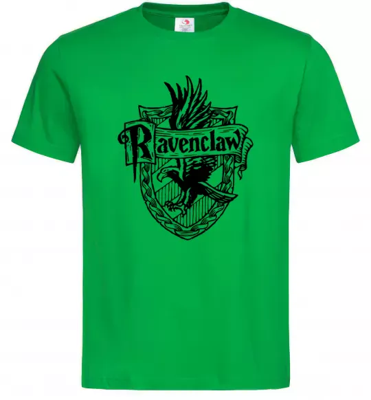 Мужская футболка Ravenclaw logo Зеленый фото