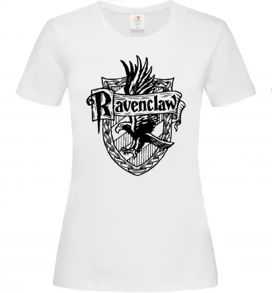 Жіноча футболка Ravenclaw logo Білий фото