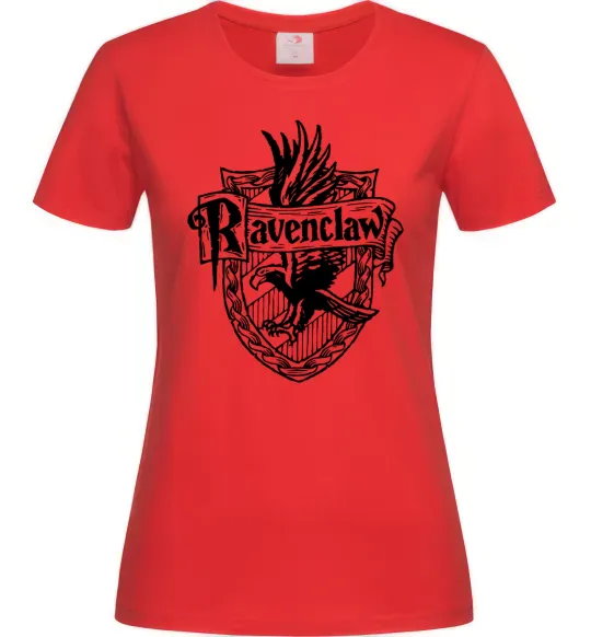 Жіноча футболка Ravenclaw logo Червоний фото