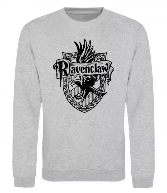 Світшот Ravenclaw logo Сірий меланж фото