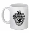 Чашка керамическая Ravenclaw logo Белый фото