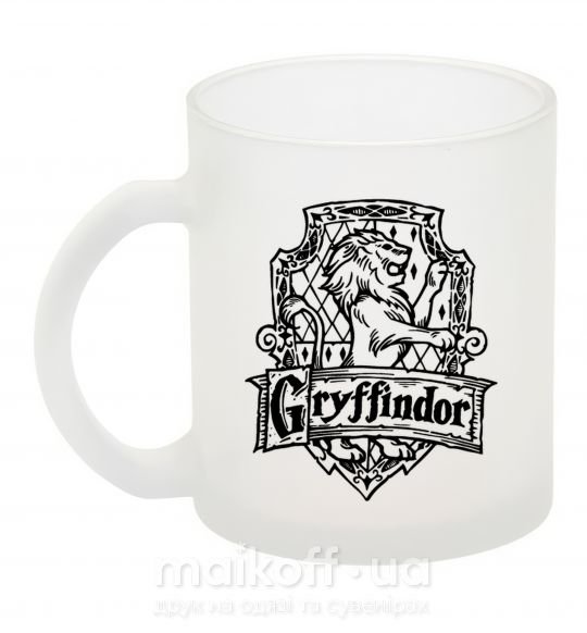 Чашка стеклянная Gryffindor logo Фроузен фото