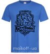 Чоловіча футболка Gryffindor logo Яскраво-синій фото