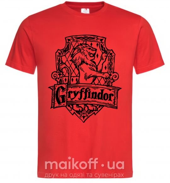 Чоловіча футболка Gryffindor logo Червоний фото
