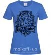 Женская футболка Gryffindor logo Ярко-синий фото