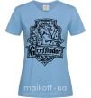 Жіноча футболка Gryffindor logo Блакитний фото