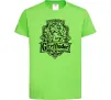 Дитяча футболка Gryffindor logo Лаймовий фото