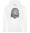 Мужская толстовка (худи) Gryffindor logo Белый фото