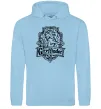 Чоловіча толстовка (худі) Gryffindor logo Блакитний фото