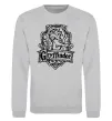 Світшот Gryffindor logo Сірий меланж фото