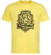 Мужская футболка Gryffindor logo Лимонный фото