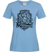 Жіноча футболка Gryffindor logo Блакитний фото