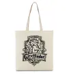 Еко-сумка Gryffindor logo Бежевий фото