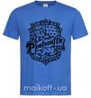 Чоловіча футболка Poufsouffle logo Яскраво-синій фото