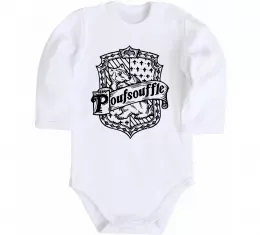 Детский боди Poufsouffle logo Белый фото