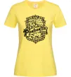 Женская футболка Poufsouffle logo Лимонный Женская футболка Poufsouffle logo Лимонный фото