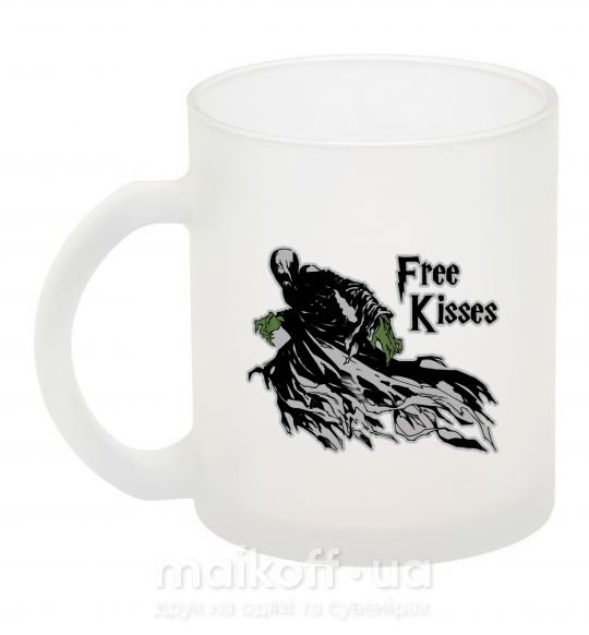 Чашка скляна Free Kisses dementor Фроузен фото