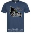 Чоловіча футболка Free Kisses dementor Темно-синій фото