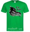 Чоловіча футболка Free Kisses dementor Зелений фото