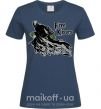 Женская футболка Free Kisses dementor Темно-синий фото