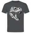 Мужская футболка Dino skull Графит фото