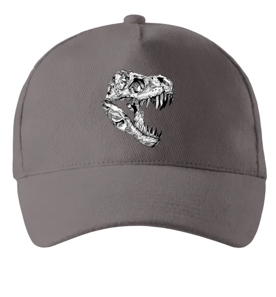 Кепка Dino skull Серый фото