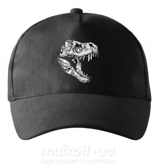 Кепка Dino skull Черный фото