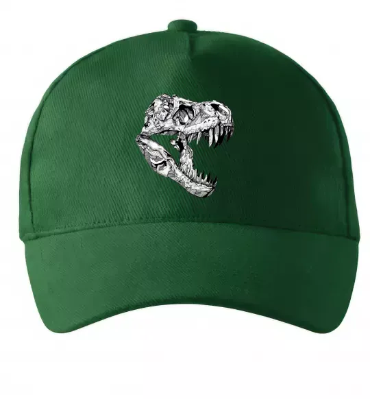 Кепка Dino skull Темно-зелений фото