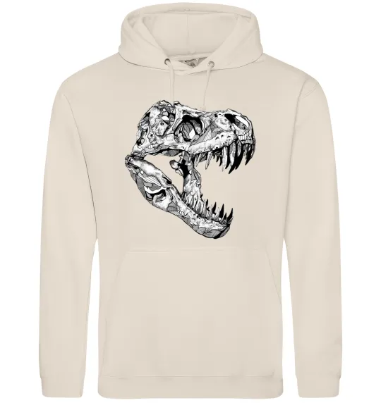 Женская толстовка (худи) Dino skull Таш фото