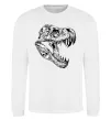 Свитшот Dino skull Белый фото