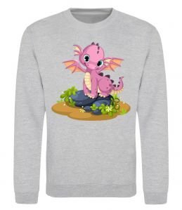 Свитшот Рожевий динозавр