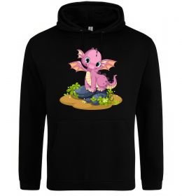 Жіноча толстовка (худі) Рожевий динозавр