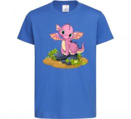 Детская футболка Рожевий динозавр