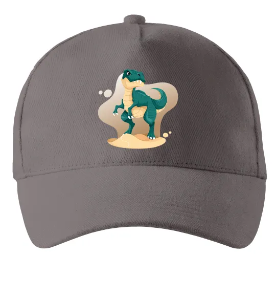 Кепка Динозавр в пустелі Сірий фото