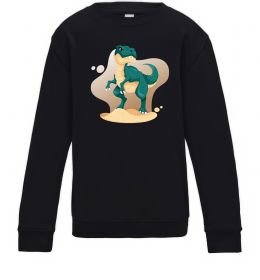 Дитячий світшот Динозавр в пустелі