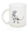 Чашка скляна Злой динозавр Фроузен фото