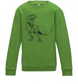 Детский Свитшот Злий динозавр Детский Свитшот Злий динозавр