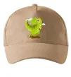 Кепка Щасливий динозавр Пісочний фото