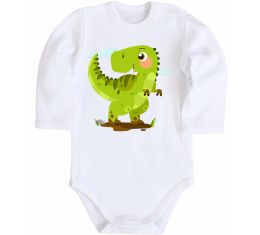 Дитячий бодік Щасливий динозавр