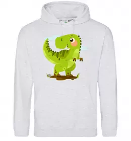 Мужская толстовка (худи) Multicolor dinos Черный фото
