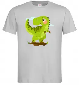 Мужская футболка Triceratop Белый фото