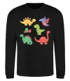 Свитшот Mini dinos Черный фото