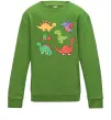 Детский Свитшот Mini dinos Лаймовый фото