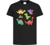 Детская футболка Mini dinos Черный фото