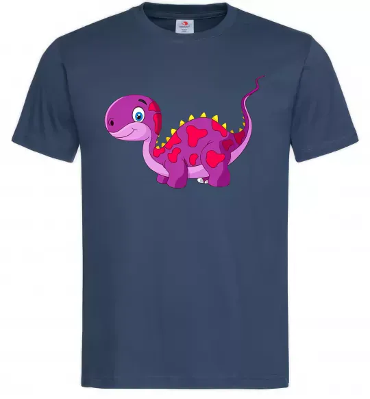 Мужская футболка Fuchsia dino Темно-синий фото