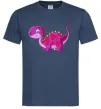 Мужская футболка Fuchsia dino Темно-синий фото